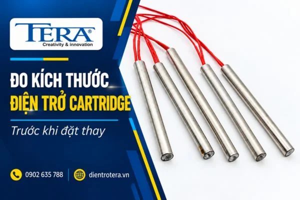 Cách đo kích thước điện trở 1 đầu trước khi đặt thay