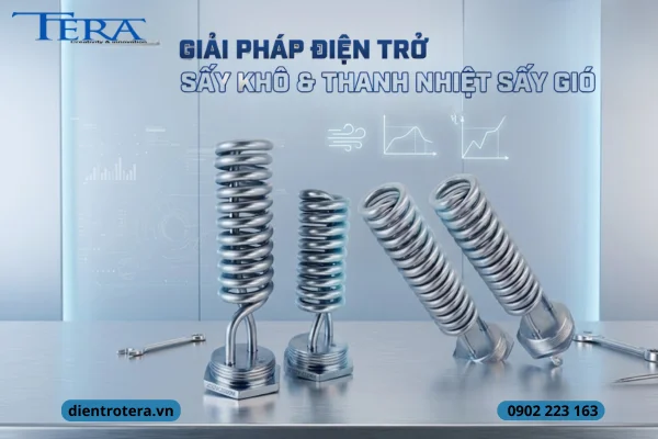 Cấu Tạo điện trở sấy khô thanh nhiệt sấy gió công nghiệp cao cấp