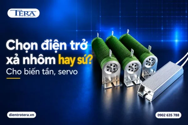 Chọn điện trở xả nhôm hay sứ cho biến tần, servo?