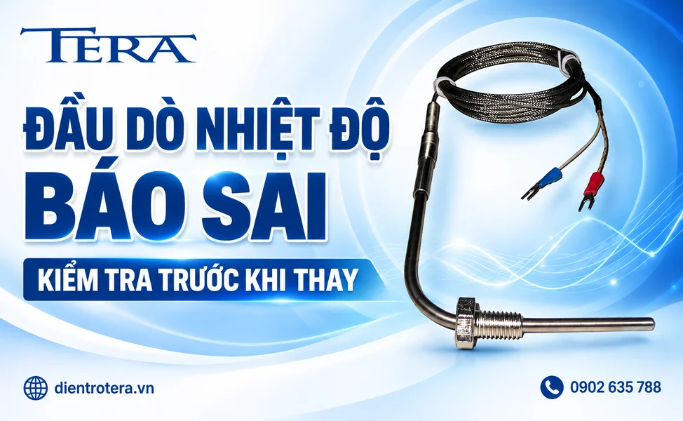 Đầu dò nhiệt độ báo sai: cần đối chiếu gì trước khi thay?