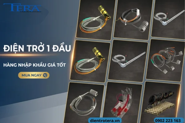 Điện Trở 1 Đầu Đốt Nóng Công Nghiệp - Hàng Nhập Khẩu Giá Tốt