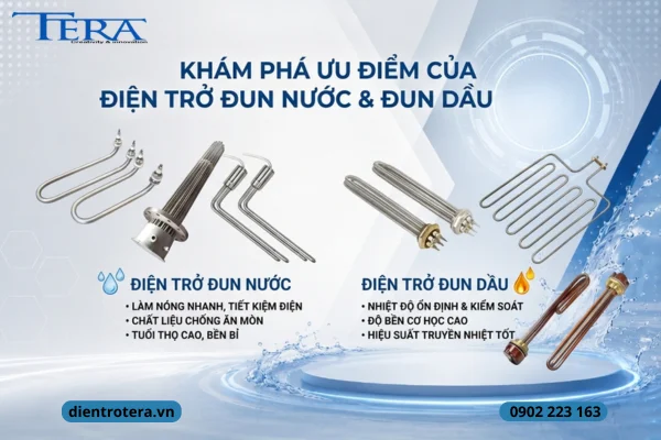Ưu Điểm Vượt Trội Của Điện Trở Đun Nước - Đun Dầu Trong Ngành Công Nghiệp?