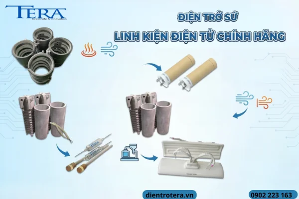 Điện Trở Sứ Linh Kiện Điện Tử Chính Hãng Được Ứng Dụng Để Làm Gì?