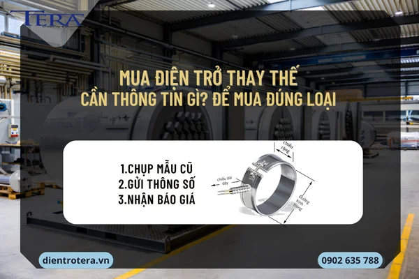 Mua điện trở thay thế: cần gửi những thông tin nào để chọn đúng loại?