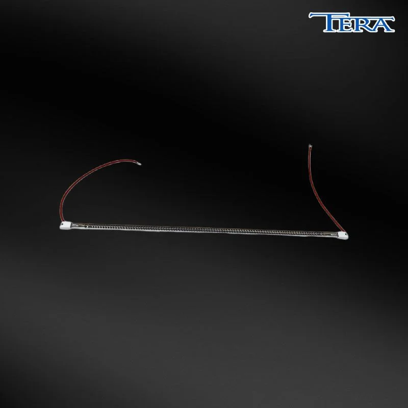 Điện trở Halogen màu trắng tim đen