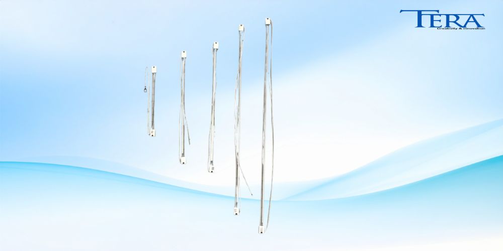 Điện trở Halogen màu trắng nửa trong nửa đục