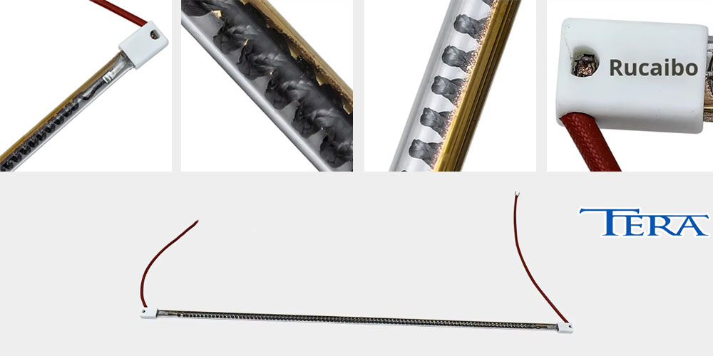 Nhận gia công theo yêu cầu điện trở Halogen trắng tim đen